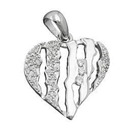 Heart pendants Silver 925